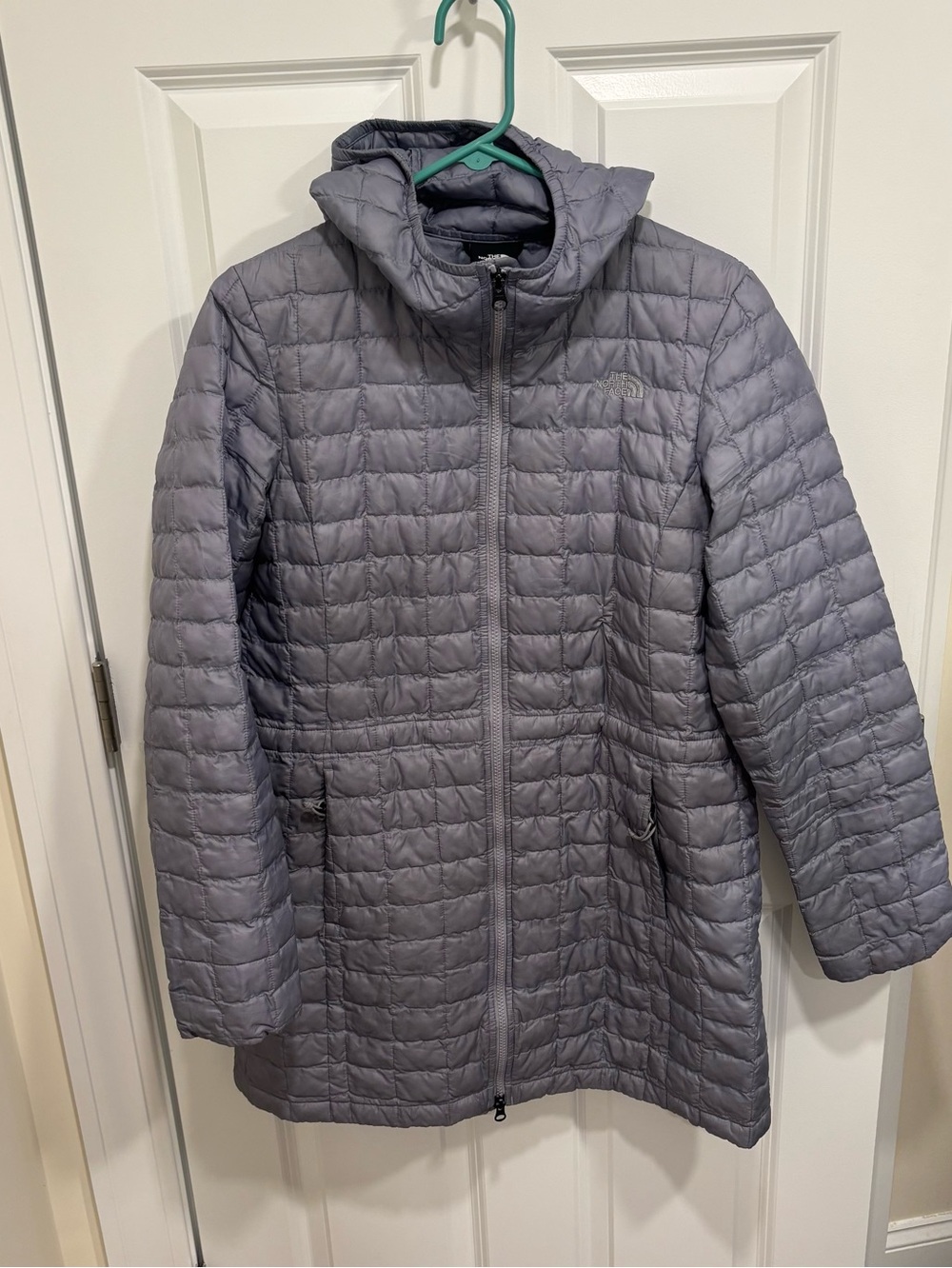 The North Face Thermoball Eco Parka Grey Heather Women's Size Large